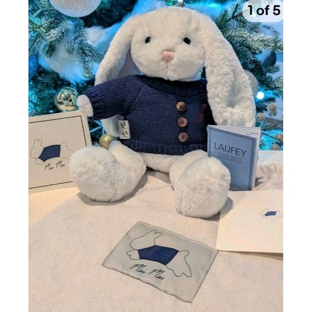 Laufey Mei Mei Bunny 10" Plush Original Genuine